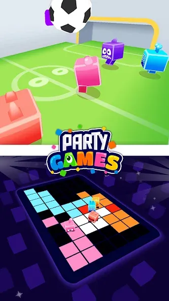 Party Games - 13 Mini Games [МОД Все открыто] Screenshot 1