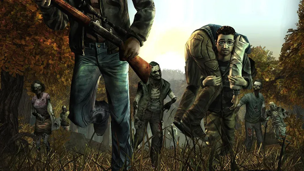 The Walking Dead: Season One (За Волчьими законами) [МОД Unlocked] Screenshot 3