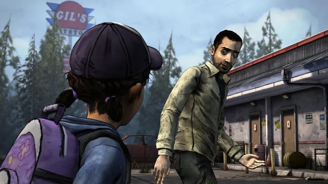 The Walking Dead: Season Two (Зе Уолкинг Дед) [МОД Все открыто] Screenshot 2