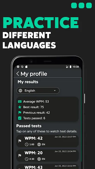TypeGo – speed up your typing! (ТайпГо) [МОД Menu] Screenshot 3
