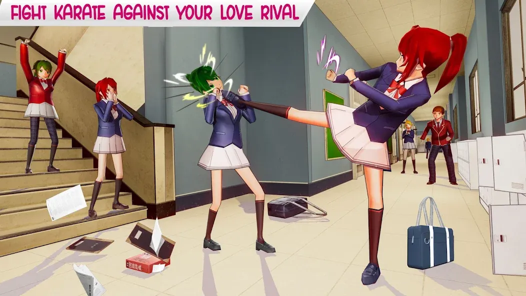 Anime High School Life [МОД Все открыто] Screenshot 1