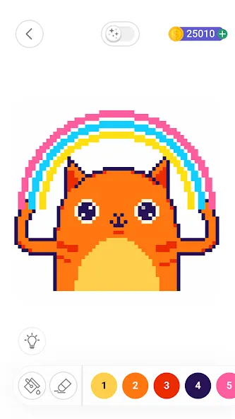 Color by Number：Coloring Games (Цвет по номерам) [МОД Бесконечные деньги] Screenshot 5