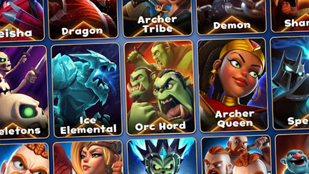 Castle Crush：Epic Battle [МОД Бесконечные деньги] Screenshot 4