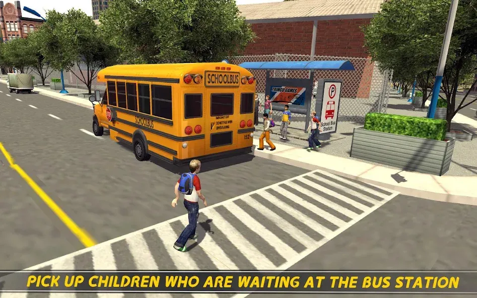 School Bus 16 [МОД Mega Pack] Screenshot 1