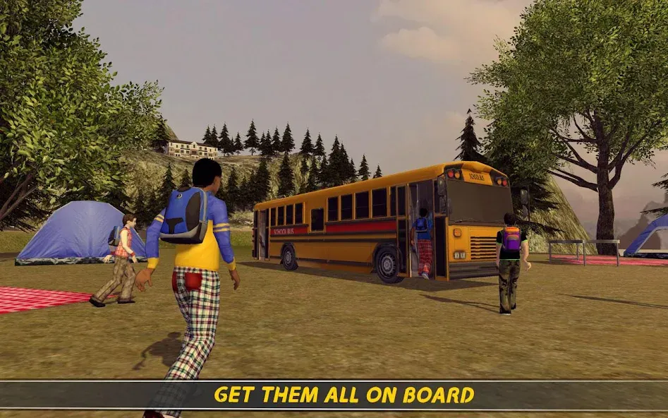 School Bus 16 [МОД Mega Pack] Screenshot 3