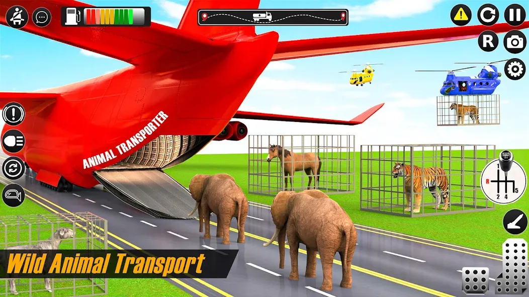 Animal Transport Driving Games (Домашний перевоз игры) [МОД Бесконечные монеты] Screenshot 3