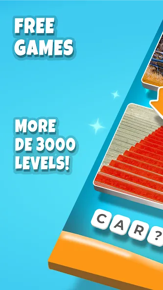 2 Pics 1Word. Offline Games [МОД Бесконечные деньги] Screenshot 1