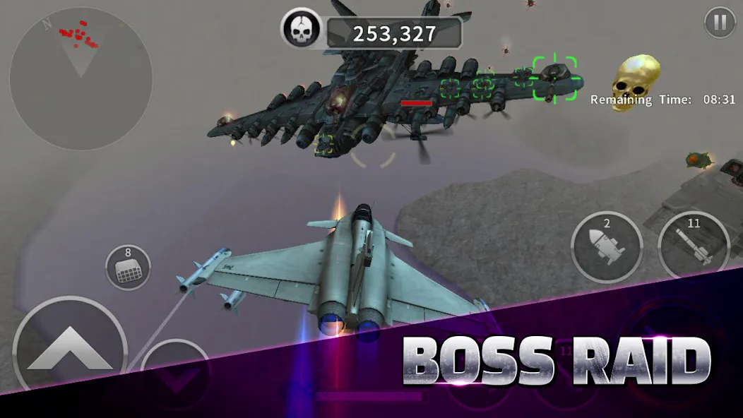 GUNSHIP BATTLE: Helicopter 3D [МОД Много монет] Screenshot 4