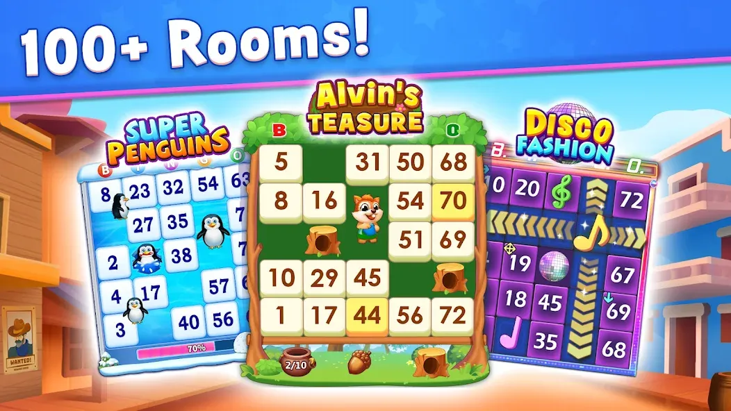 Bingo: Play Lucky Bingo Games (Бинго) [МОД Mega Pack] Screenshot 2