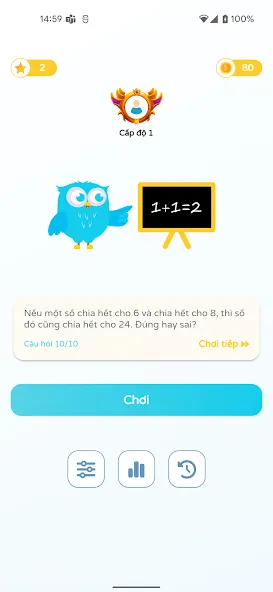 Chọn Đúng Sai [МОД Unlocked] Screenshot 1