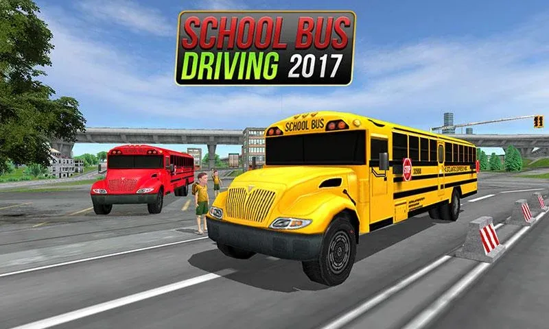 School Bus Driving Game [МОД Menu] Screenshot 1