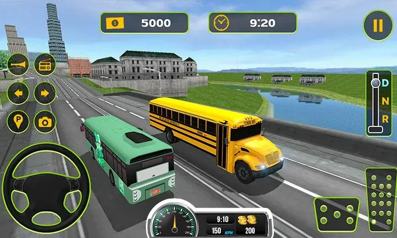 School Bus Driving Game [МОД Menu] Screenshot 2