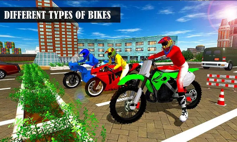 Bike Parking Moto Driving Game (Ларонг Парадахан нг Бисиклета) [МОД Бесконечные монеты] Screenshot 2