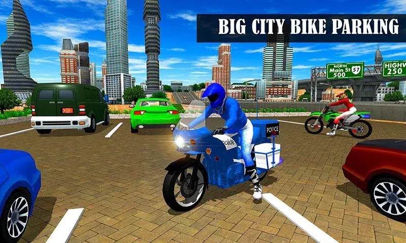 Bike Parking Moto Driving Game (Ларонг Парадахан нг Бисиклета) [МОД Бесконечные монеты] Screenshot 3