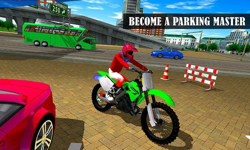 Bike Parking Moto Driving Game (Ларонг Парадахан нг Бисиклета) [МОД Бесконечные монеты] Screenshot 4
