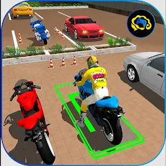 Взломанная Bike Parking Moto Driving Game (Ларонг Парадахан нг Бисиклета)  [МОД Бесконечные монеты]
