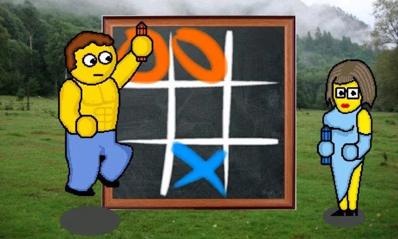 Tic Tac Toe Plus [МОД Много монет] Screenshot 1