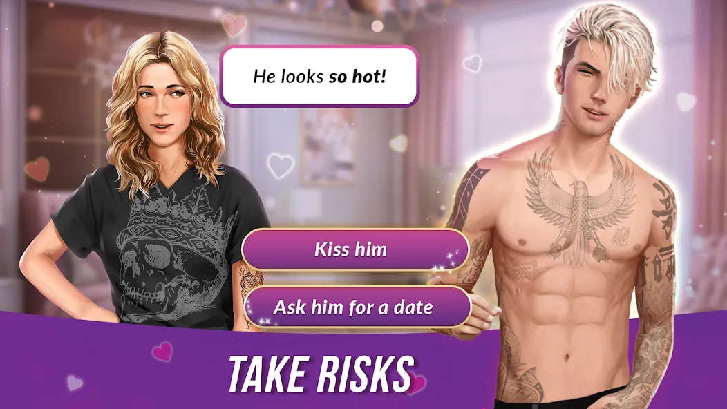 Perfume of Love, choice story (Парфюм Любви) [МОД Бесконечные монеты] Screenshot 2