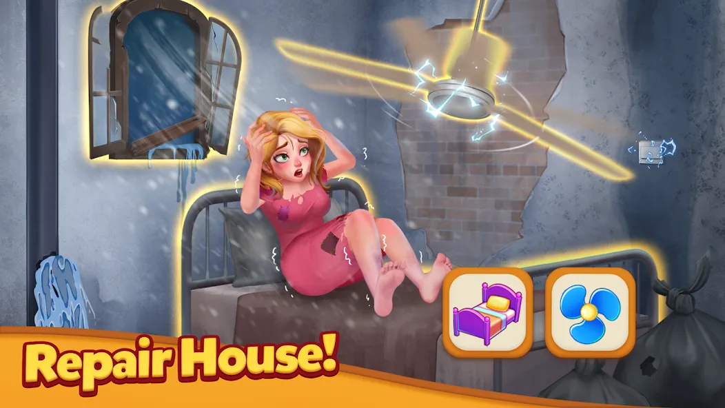 Tile Family: Match Puzzle Game (Тайл Матч) [МОД Menu] Screenshot 3