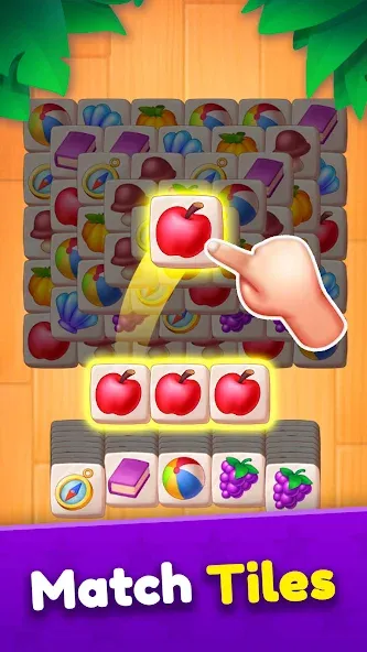 Tile Match [МОД Unlimited Money] Screenshot 1