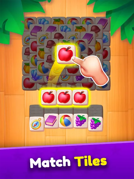 Tile Match [МОД Unlimited Money] Screenshot 5