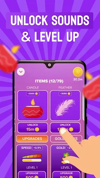 ASMR Microphone Sounds Game (АСМР Микрофон Саундс Гейм) [МОД Menu] Screenshot 4