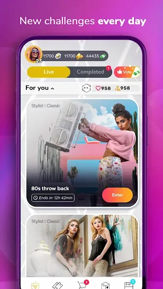 FashionVerse: Fashion Makeover (ФэшнВерс) [МОД Бесконечные монеты] Screenshot 5