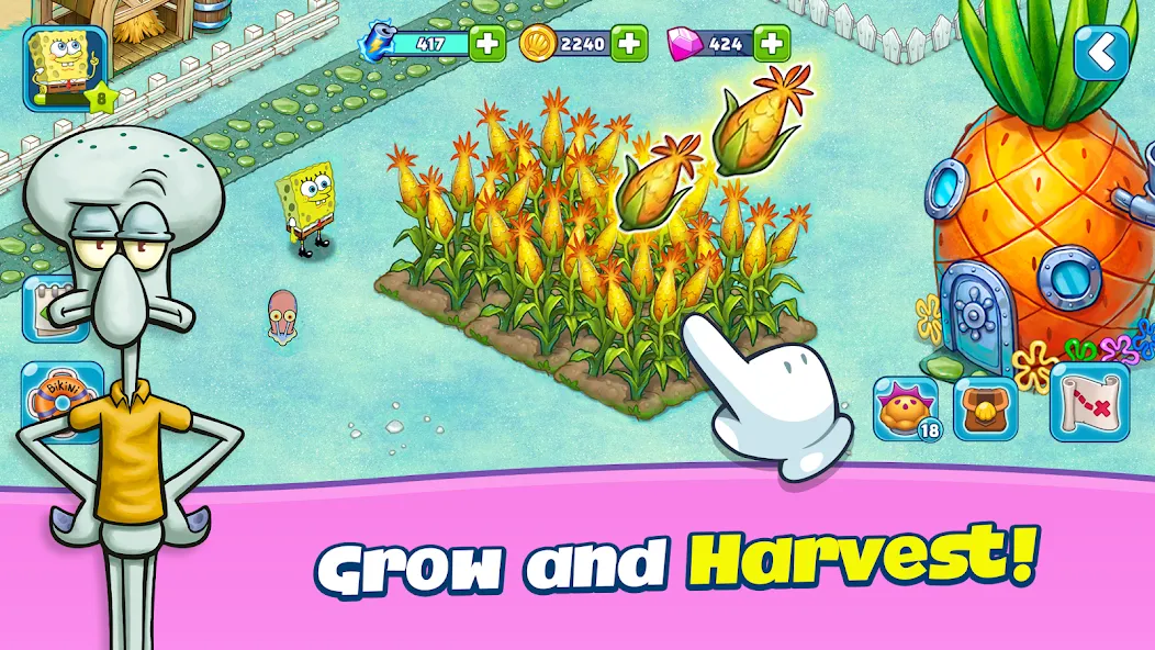 SpongeBob Adventures: In A Jam (Спанч Боб приключения) [МОД Все открыто] Screenshot 2