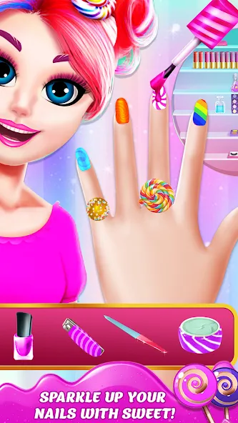 DIY Candy Makeup-Beauty Salon (ДИУАИ Мейкап) [МОД Unlimited Money] Screenshot 3