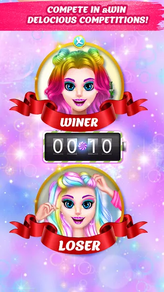 DIY Candy Makeup-Beauty Salon (ДИУАИ Мейкап) [МОД Unlimited Money] Screenshot 5
