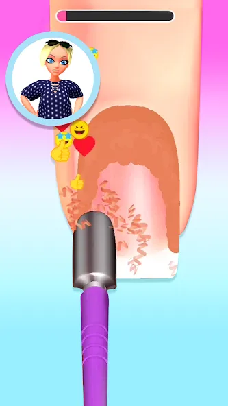 Nail Salon 3D [МОД Unlimited Money] Screenshot 2