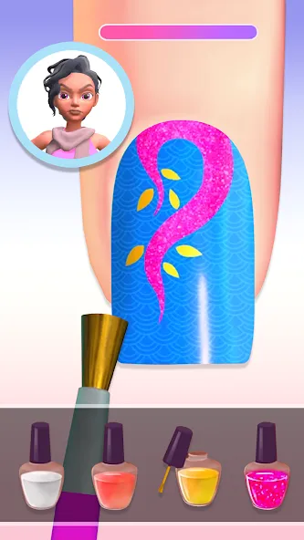 Nail Salon 3D [МОД Unlimited Money] Screenshot 5