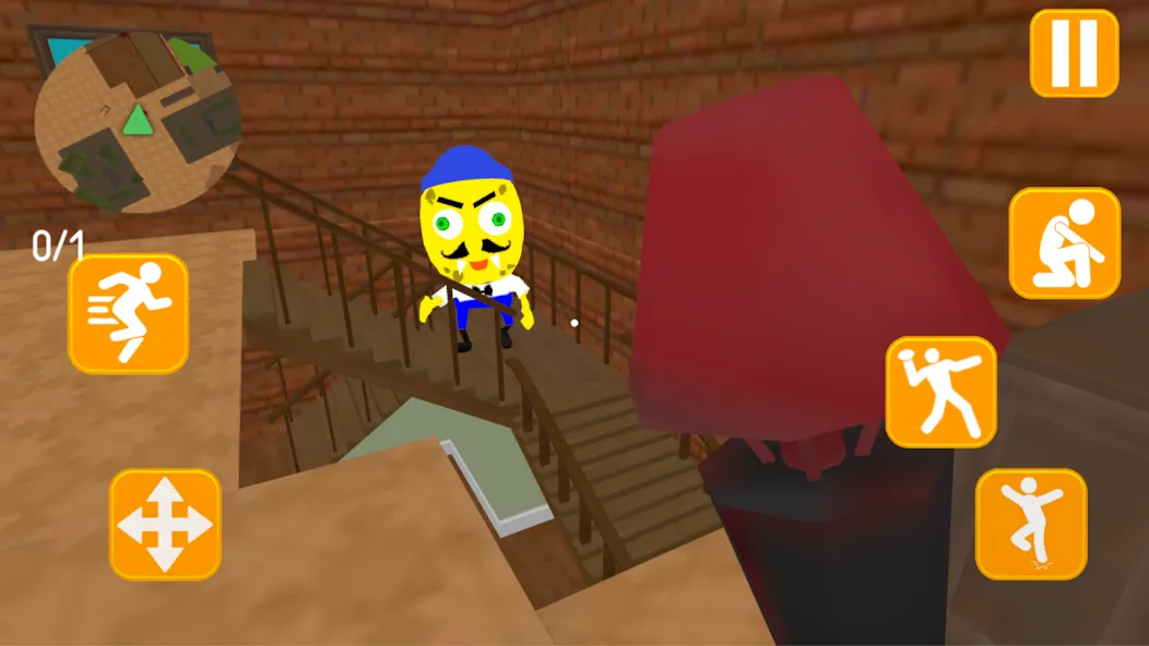 Neighbor Sponge. Scary Secret [МОД Бесконечные деньги] Screenshot 3