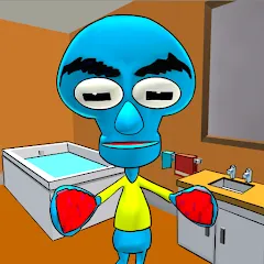 Скачать взлом Squid Neighbor. Sponge Escape  [МОД Все открыто]