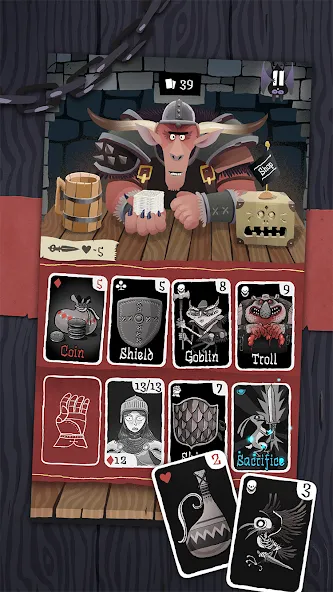 Card Crawl (Кард Кролл) [МОД Mega Pack] Screenshot 3