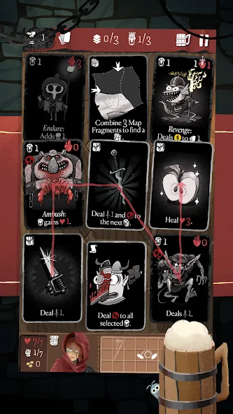 Card Crawl Adventure (Кард Кроул Приключение) [МОД Menu] Screenshot 1