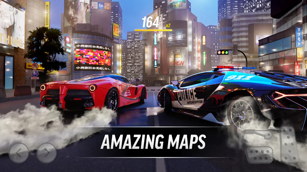 Drift Max Pro Car Racing Game (Дрифт Макс Про) [МОД Бесконечные монеты] Screenshot 5