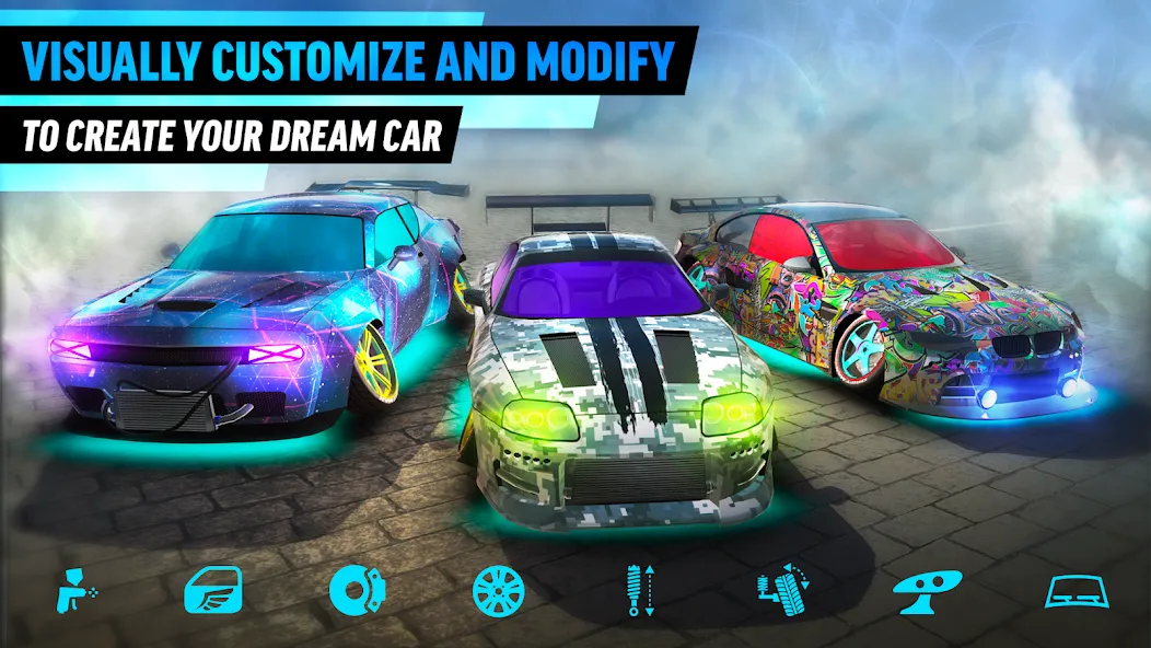 Drift Max World - Racing Game (Дрифт Макс Ворлд) [МОД Все открыто] Screenshot 4