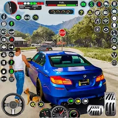 Взломанная US Car Parking Game 2024  [МОД Много денег]