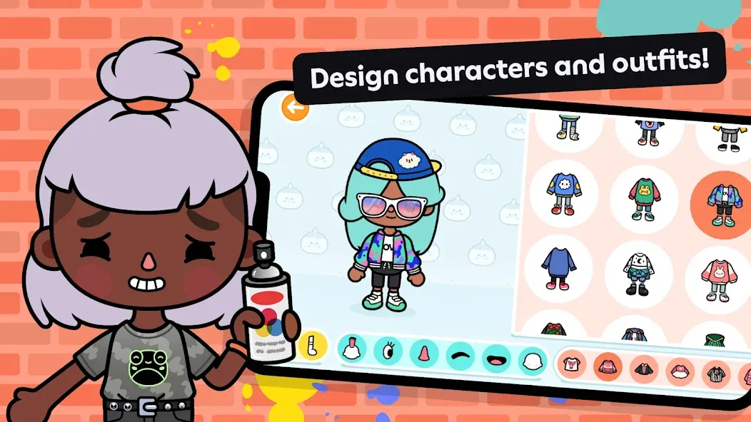 Toca Boca World (Тока Лайф Ворлд) [МОД Меню] Screenshot 2