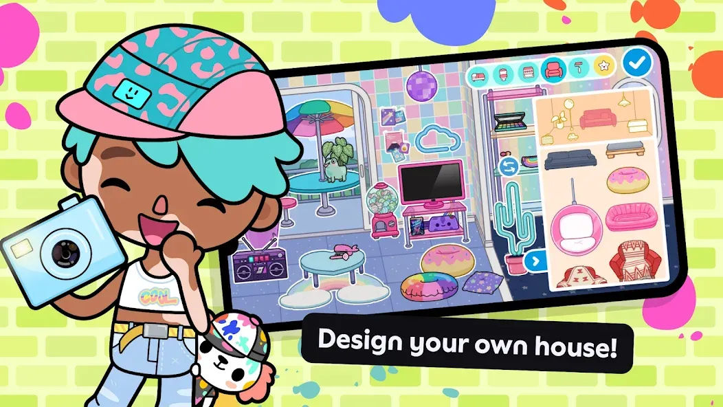 Toca Boca World (Тока Лайф Ворлд) [МОД Меню] Screenshot 4