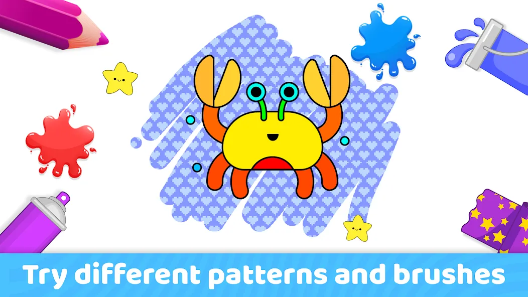 Toddler Coloring Book For Kids [МОД Menu] Screenshot 3