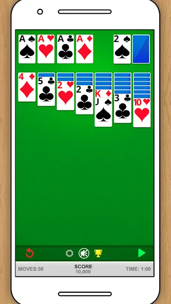 SOLITAIRE CLASSIC CARD GAME [МОД Много денег] Screenshot 1