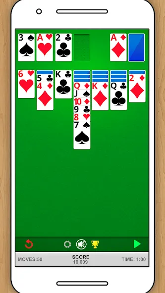 SOLITAIRE CLASSIC CARD GAME [МОД Много денег] Screenshot 4