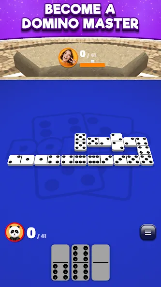 Domino Club: 1v1 Online Game (Домино Клуб) [МОД Unlocked] Screenshot 5