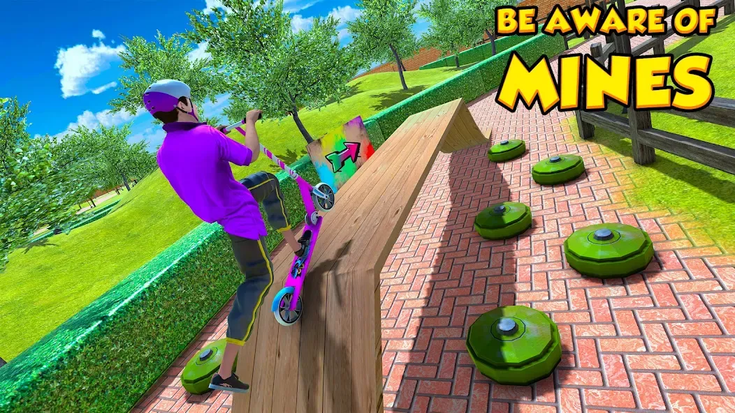 BMX Air Skate Scooter Tricks [МОД Все открыто] Screenshot 1