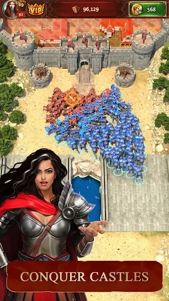 Total Battle: Strategy Games (Тотал Батл) [МОД Бесконечные монеты] Screenshot 3