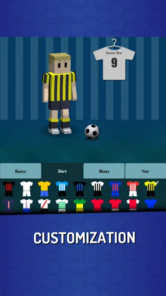 Champion Soccer Star: Cup Game (Чемпион футбольная звезда) [МОД Все открыто] Screenshot 1