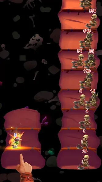 Dungeon Crusher: Soul Hunters [МОД Unlocked] Screenshot 4