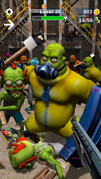 Tower Gunner: Zombie Shooter (Тауэр Ганнер) [МОД Menu] Screenshot 4